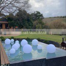 waterproof led floating pool ball light luces de navidad led eafera solar outdoor garden led ball sphere light lamp