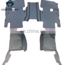 Auto Accessories Vehicle Interior Leather Floor Car Mats 5 Seat Set for Ssangyong Kyron 2007-2015 thumbnail-2