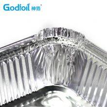 Rectanglar Aluminum Foil Container Wrinkle Wall Container thumbnail-5