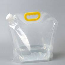 Custom Logo 5 Liter Gallon Oil Beer Juice Drink Liquid Storage Foldable Portable Stand up Spout Pouch thumbnail-4