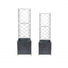 Wholesale Secure Wrought Iron Garden Fence | Modern Trellis for Privacy Landscaping thumbnail-3