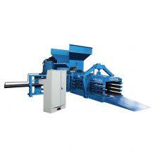 EPM Series Horizontal Plastic Bottles Press Baling Machine Automatic Strapping thumbnail-1