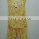 1.64USD Stock Silk Pajamas Sleepwear(kcsy004-2) thumbnail-1