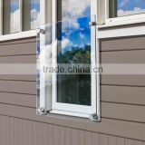 Easy Assembly French Balcony With Laminated Glass Model GFB-128