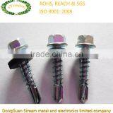 Hot China Stainless Self Drilling Screw With EPDM Washer, Roofing Screw