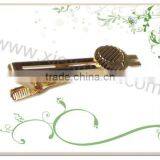 Gold Plating Tie Bar Customize Tie Clip
