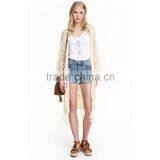 2016 Latest Women's Summer Coat Lace Knitting Cardigan thumbnail-3