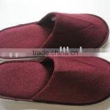 Purple Red Terry Cloth Hotel Slipper thumbnail-1