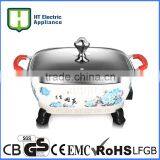 Non-stick Frying Pan Electric Hot Pot Pan Ceramic Frying Pan thumbnail-3