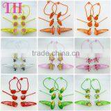 Wholesale Kids Hair Accessories Resin Glitter Pendant Shape Crystal Hairband Kids Magnetic Hair Clip thumbnail-3