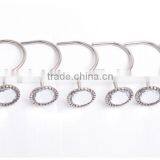 2015 Hot Sale PEVA Dot Prnting Shower Curtain Set for Bathroom , Best Price Shower Curtain Hooks thumbnail-1