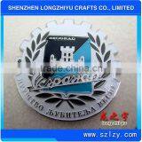 Custom Design Diamond Car Emblem Custom Design Car Metal Coin Badge thumbnail-1