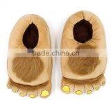 Factory Supply Wholesale Funny Animal Fleece Slippers Warm Plush Indoor Slipper thumbnail-2