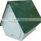 JHC-2102C Round Pole Powder Coating Steel Locking Mailbox/Post Mounted Mailbox/Common Letter Box