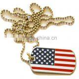 Low Price and High Quality Usa Flag Dog Tags