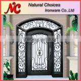 Arch Top Entrance Door With Sidelight thumbnail-1