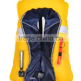 275N twin air chamber inflatable life jackets for marine lifesaving