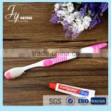 good design disposable hotel toothbrush with toothpaste                        
                                                Quality Choice