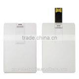 Promotional Gift Plain Type Custom Logo Printable Business Card Shape 1GB, 2GB, 4GB Usb Flash Pen Drive Memory Stick Supplier's Choice