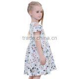 2016 Hot Selling Girl Summer Dress With Floral Pattern Fashion Girl Dress Quality Choice thumbnail-4