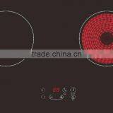 Home Appliances Induction Cooker With Infrared Cooker Hotel Used 2 Burner Electric Hob Cooker Ceramic Cookware Sets thumbnail-2