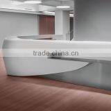 Commercial Furniture Solid Surface Materials Large and Long Hotel Reception Counters