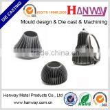 OEM China Manufacturer Custom LED Heatsink Heat Sink Die Casting , Aluminum Die Casting Mould, Sand Blasting or CNC Machining thumbnail-3