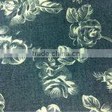 Cotton Spandex Denim Printed Fabric-025