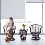 Alibaba Gold Suplier Plastic Rattan Furniture Chair Set Royal Garden Patio Furniture                        
                                                Quality Choice