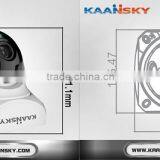 2015 Full HD 2MP TVI Indoor and Outdoor TVI Dome Cctv Camera With Array Led thumbnail-3