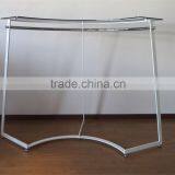 Floor Standing Curve Rail Shopping Mall T-Shirt Display Rack thumbnail-2