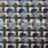 Fall Winter Yarn Dyed Knit Plaid Blend Acryilic Polyester Wool Fabric Wholesale thumbnail-4