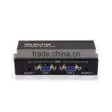 China Supplier 1 in 2 Out Vga Splitter VGA Splitter With 3.5mm Stereo Audio
