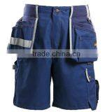 Navy Blue Color Work Wear Shorts thumbnail-1
