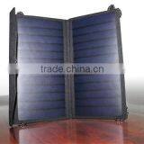 High Quality Waterproof 13W Sunpower Solar Mobile Charger thumbnail-1