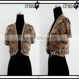 New Design Garment Embroidery Cotton Lace Vest thumbnail-1