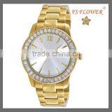 India Good Selling Retro Golden Diamond Products Watches thumbnail-1