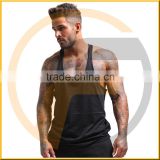 Cotton Spandex Custom Running Wholesale Singlets Blank Gym Stringer Vest With Custom Logo