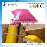 Polymer Push Bag for Marble Block Quarry