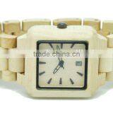 2016 New Arrival Japanese Movement Wood Watch Wrist Watches for Couples thumbnail-2