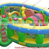 Outdoor Inflatable Forest Jungle Bouncer Playground / Inflatable Children Playground