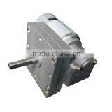 12V 40rpm Clothes hanger lift DC worm gear motor with self locking