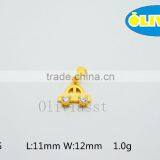 Olivia 2016 New Fashion Modern 316 Stainless Steel Cast Metal Classic Single Shining Diamond Pendant thumbnail-4