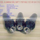 Best Selling of 0.6L Aluminum Seamless Refillable Empty Portable CO2 Air Gas Cylinder and Tank for Soda Stream and Paintball thumbnail-1