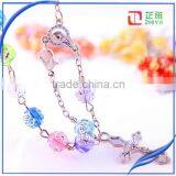 Multicolor Handmade Rosary Bracelet thumbnail-2