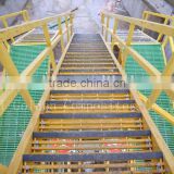 Industrial fiberglass ladder, with high strength, corrosive resistance