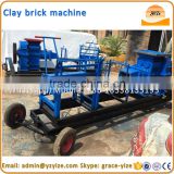 Vacuum extrusion extruder for press machine clay brick making machine price in india