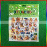 Embossed PVC Cartoon Stickers/Winnie PVC Stickers