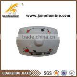 11" Melamine Long Handle Bowl With Lid thumbnail-3