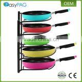 Kitchen Ware Storage Metal 5 Tire Pan Organizer Rack thumbnail-1